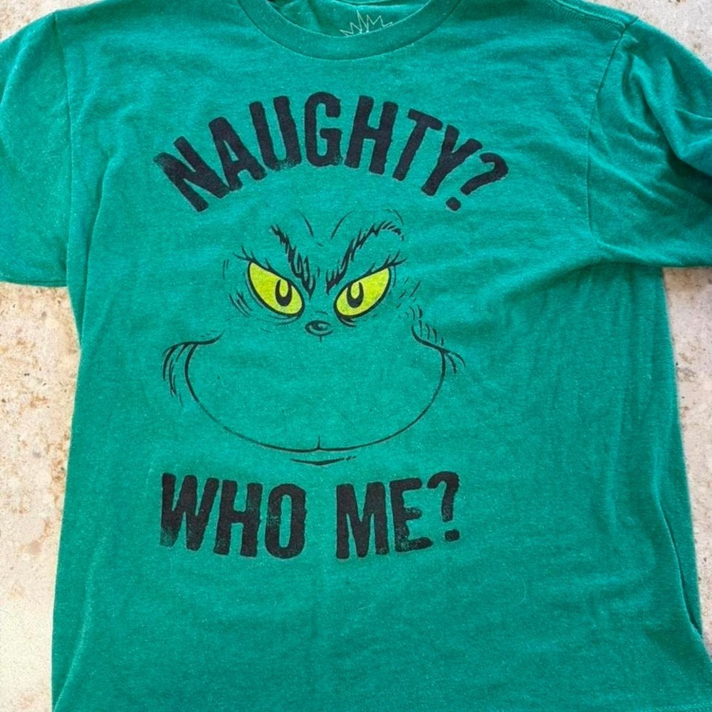 The Grinch green t-shirt Size M #grinch #drseuss